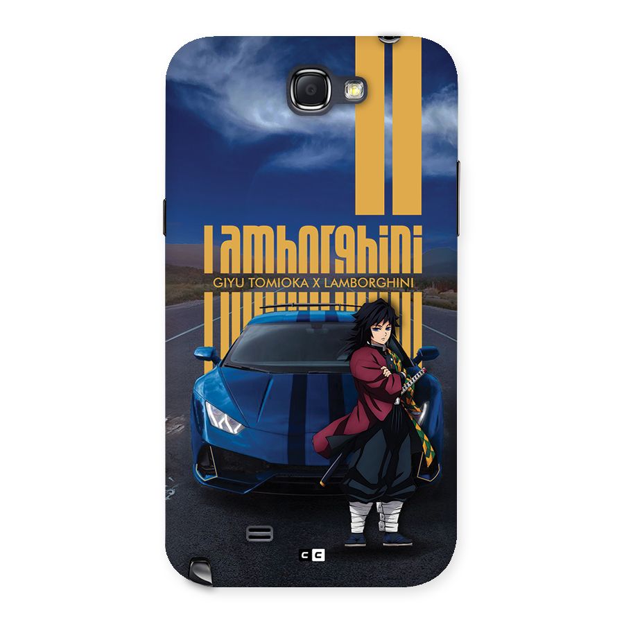 Giyu Tomioka Supercar Back Case for Galaxy Note 2