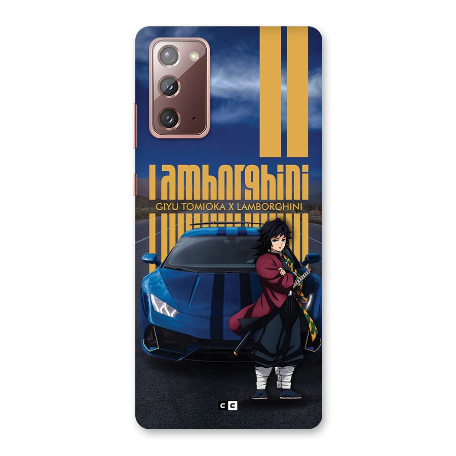 Giyu Tomioka Supercar Back Case for Galaxy Note 20