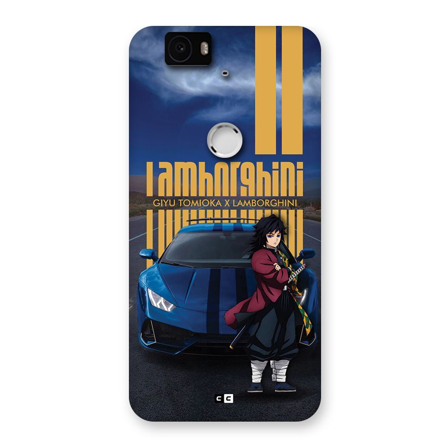 Giyu Tomioka Supercar Back Case for Google Nexus 6P