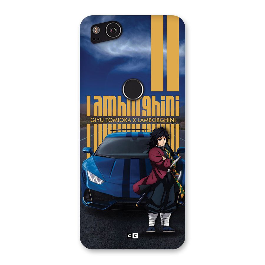 Giyu Tomioka Supercar Back Case for Google Pixel 2