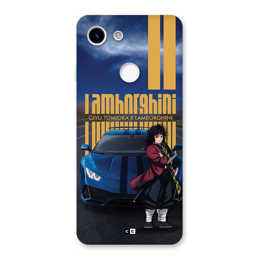 Giyu Tomioka Supercar Back Case for Google Pixel 3