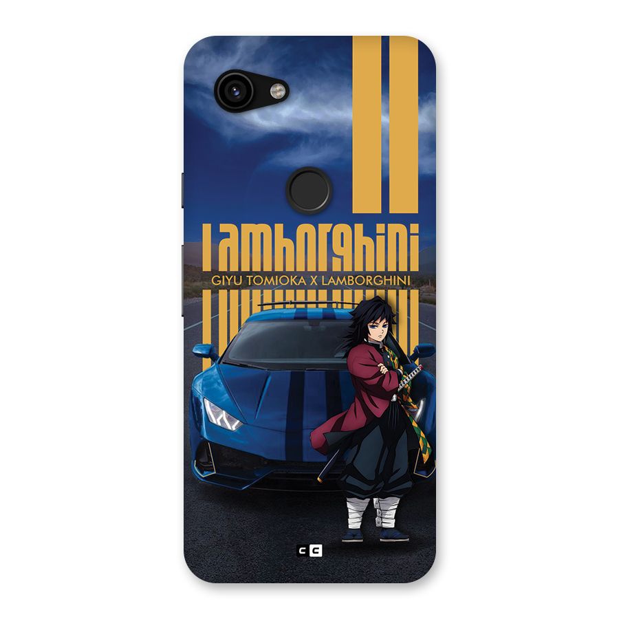 Giyu Tomioka Supercar Back Case for Google Pixel 3a