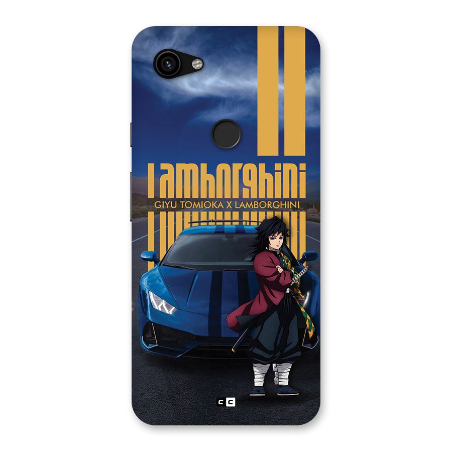 Giyu Tomioka Supercar Back Case for Google Pixel 3a XL