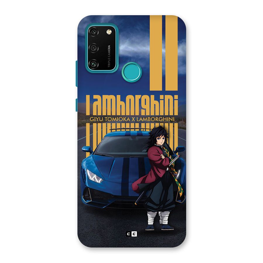 Giyu Tomioka Supercar Back Case for Honor 9A