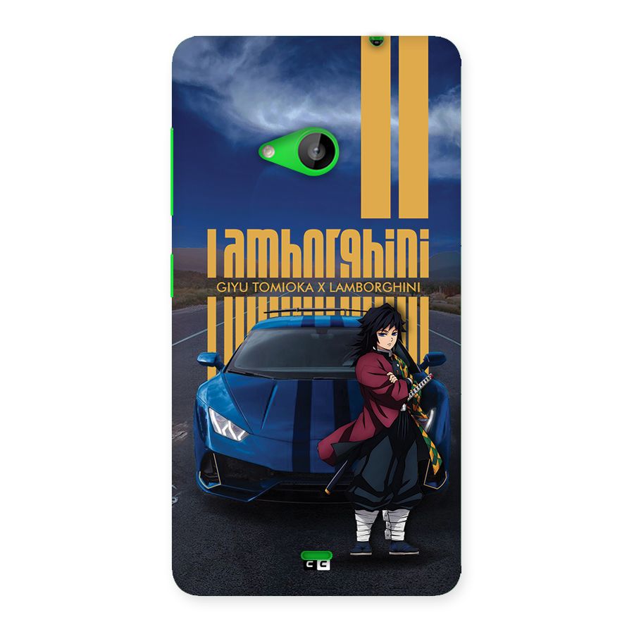 Giyu Tomioka Supercar Back Case for Lumia 535
