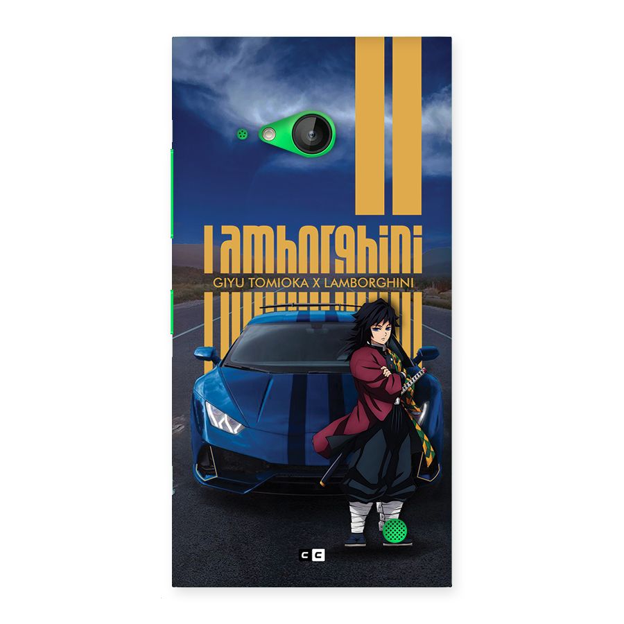 Giyu Tomioka Supercar Back Case for Lumia 730