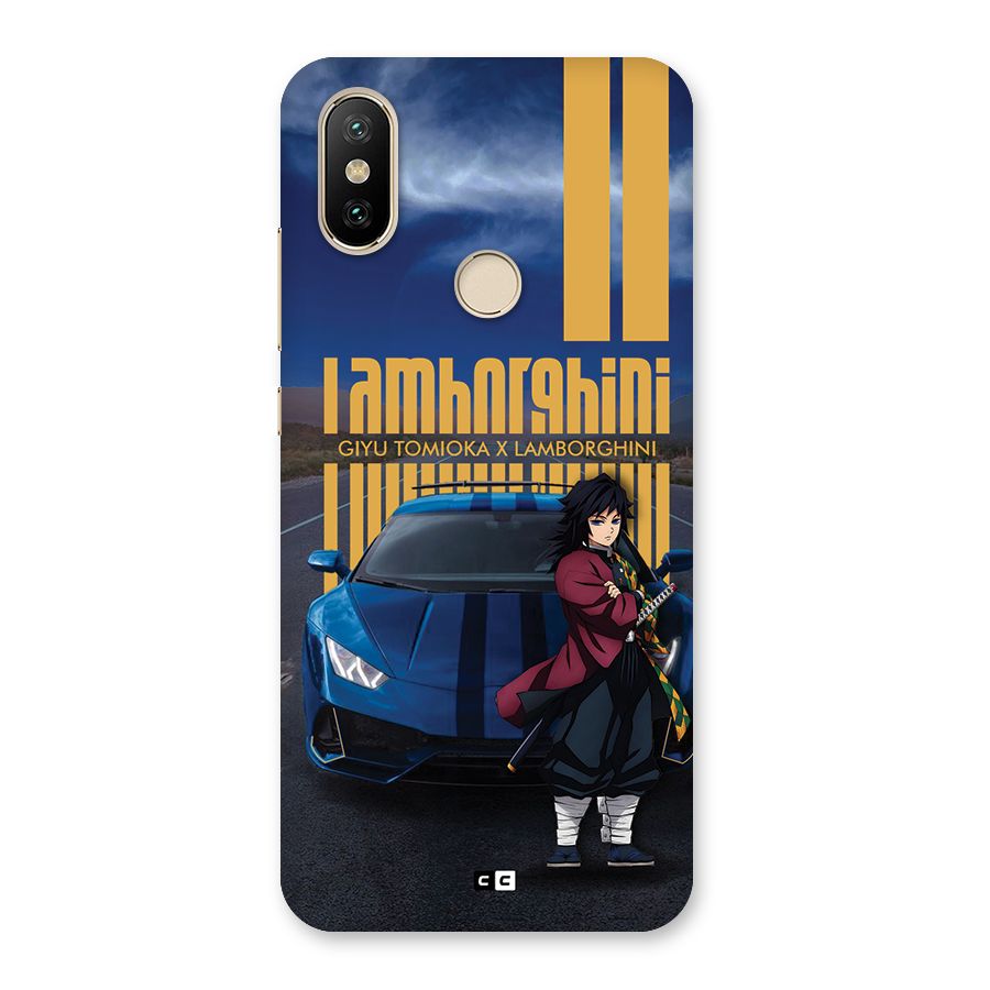 Giyu Tomioka Supercar Back Case for Mi A2