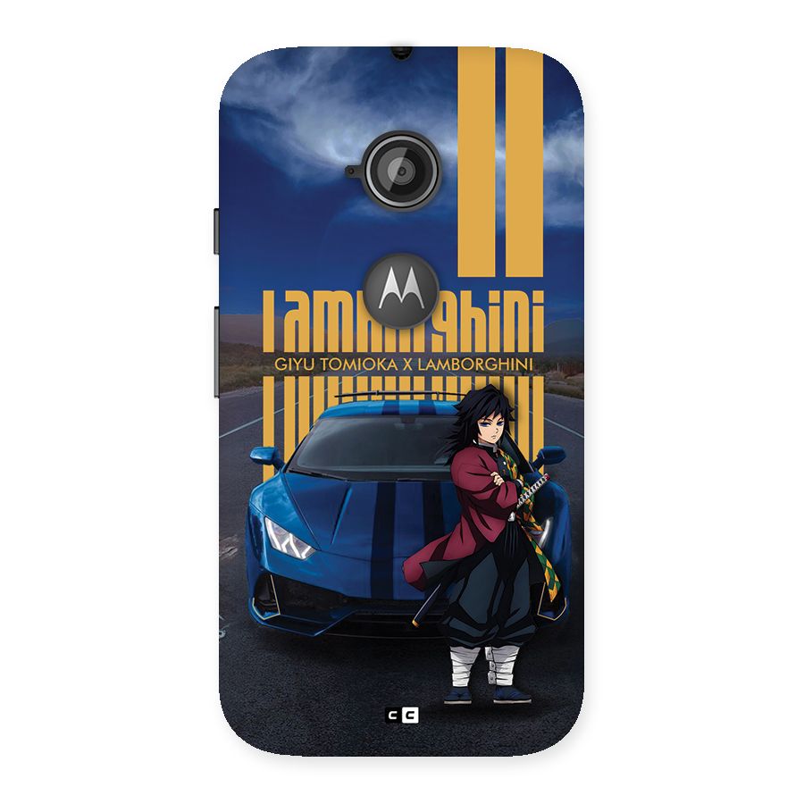 Giyu Tomioka Supercar Back Case for Moto E 2nd Gen