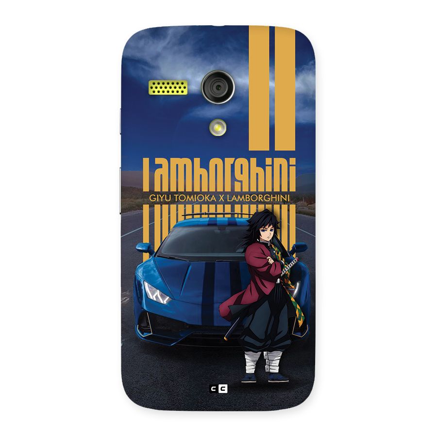 Giyu Tomioka Supercar Back Case for Moto G