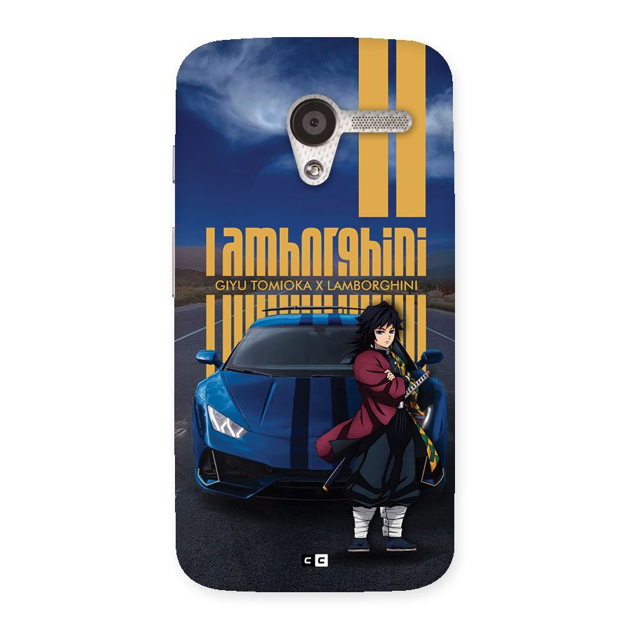 Giyu Tomioka Supercar Back Case for Moto X