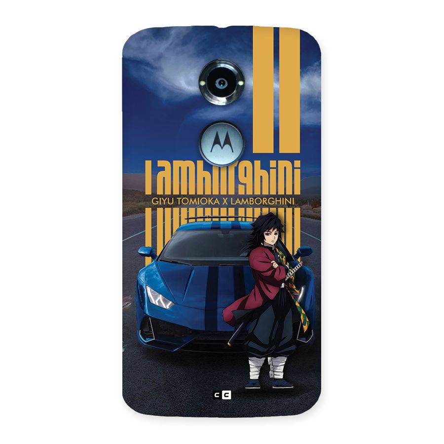 Giyu Tomioka Supercar Back Case for Moto X2