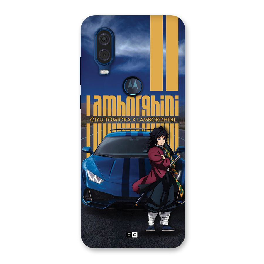 Giyu Tomioka Supercar Back Case for Motorola One Vision