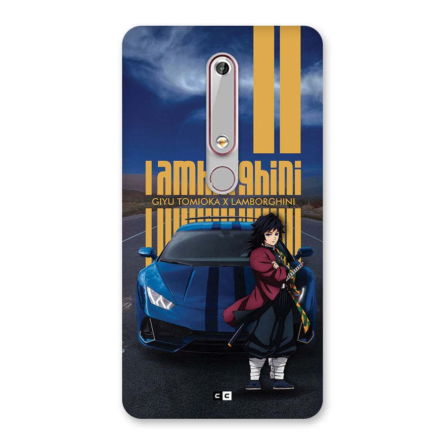 Giyu Tomioka Supercar Back Case for Nokia 6.1