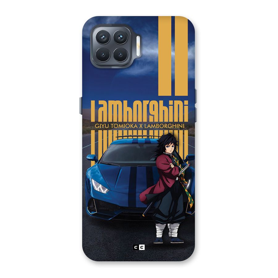 Giyu Tomioka Supercar Back Case for Oppo F17 Pro