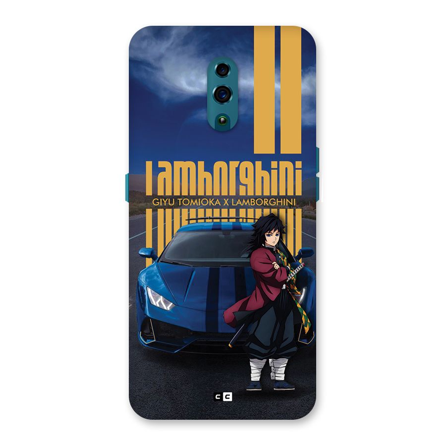 Giyu Tomioka Supercar Back Case for Oppo Reno