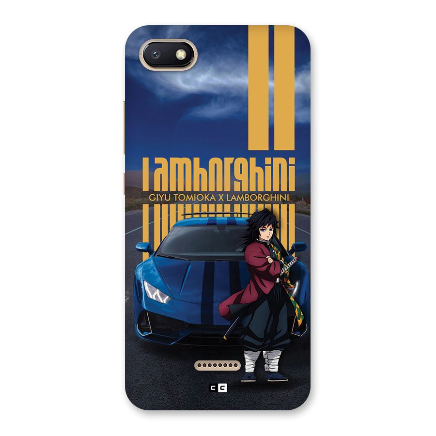 Giyu Tomioka Supercar Back Case for Redmi 6A