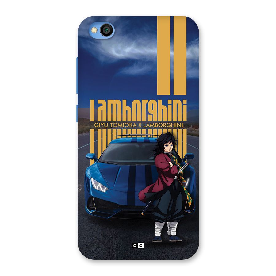 Giyu Tomioka Supercar Back Case for Redmi Go