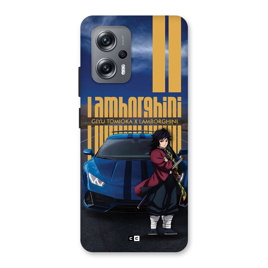 Giyu Tomioka Supercar Back Case for Redmi K50i