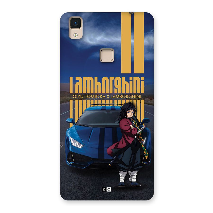 Giyu Tomioka Supercar Back Case for V3 Max