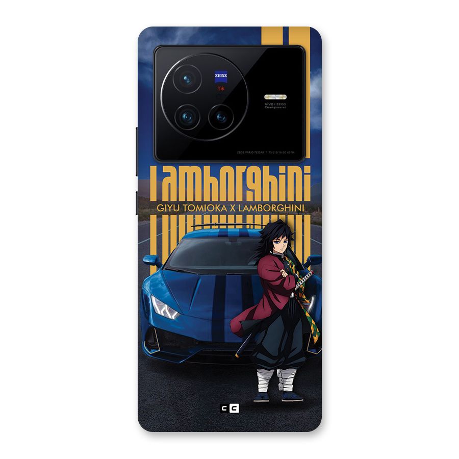 Giyu Tomioka Supercar Back Case for Vivo X80