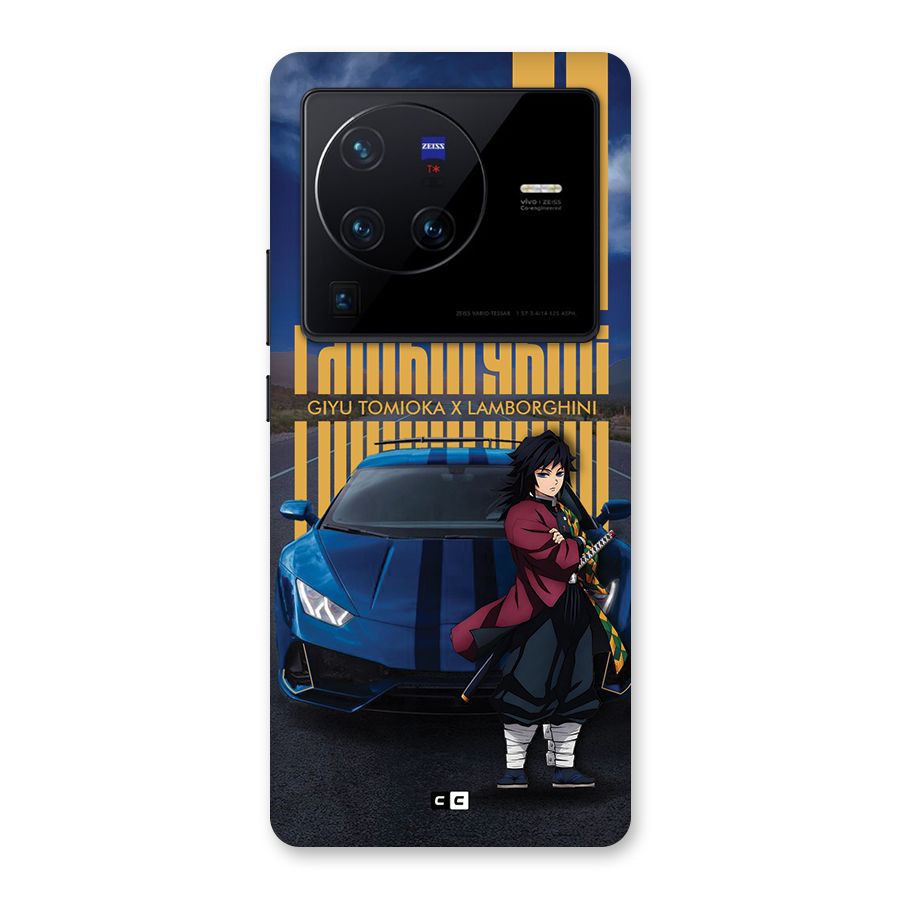 Giyu Tomioka Supercar Back Case for Vivo X80 Pro