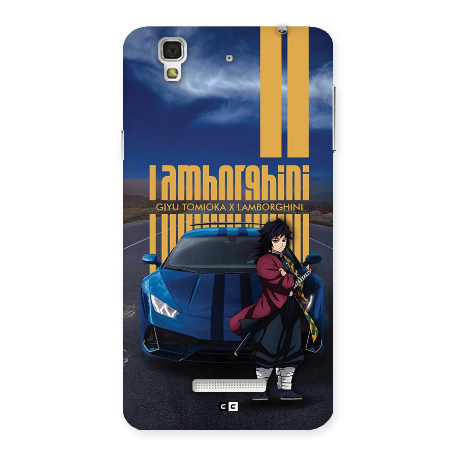 Giyu Tomioka Supercar Back Case for Yureka