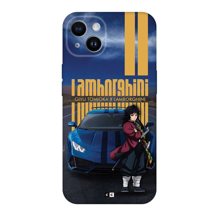 Giyu Tomioka Supercar Back Case for iPhone 14
