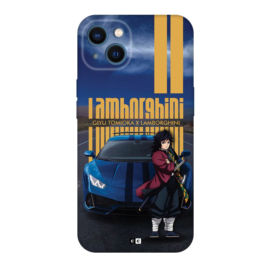 Giyu Tomioka Supercar Back Case for iPhone 13