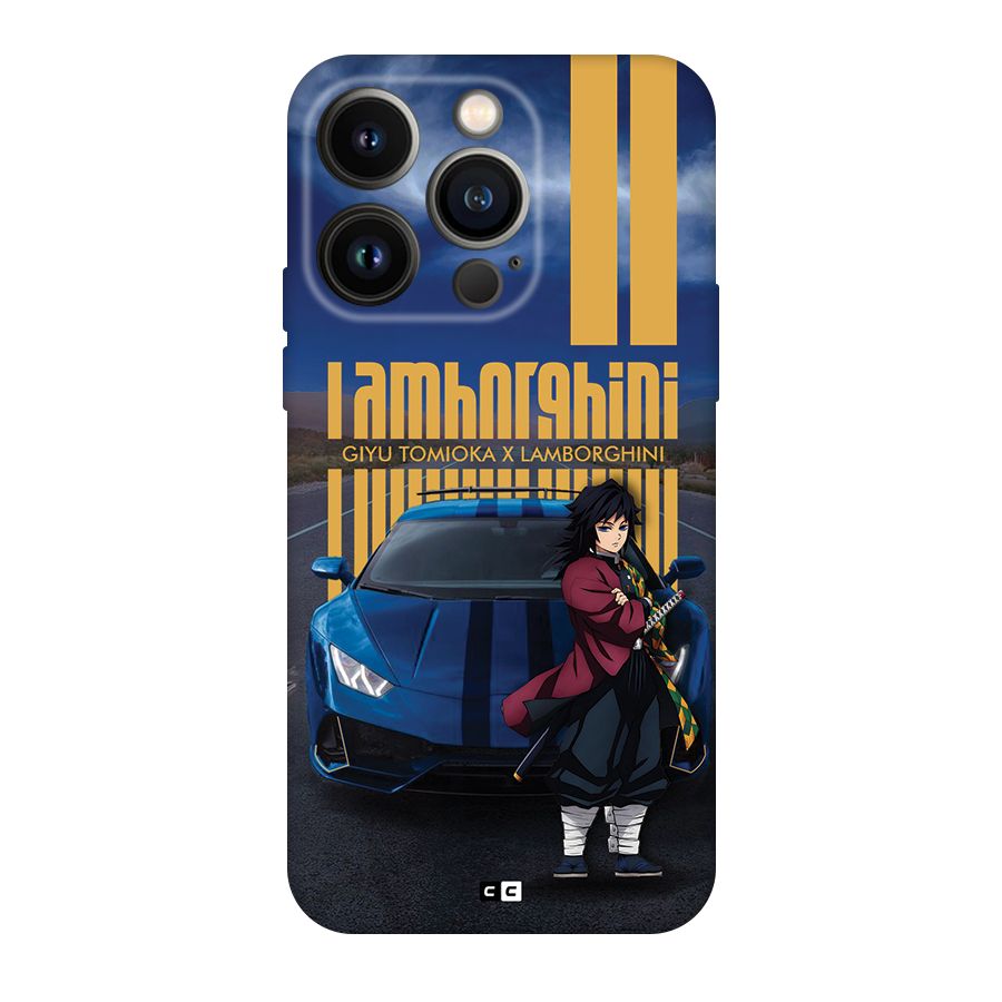 Giyu Tomioka Supercar Back Case for iPhone 14 Pro
