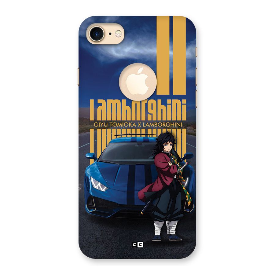 Giyu Tomioka Supercar Back Case for iPhone 7 Logo Cut