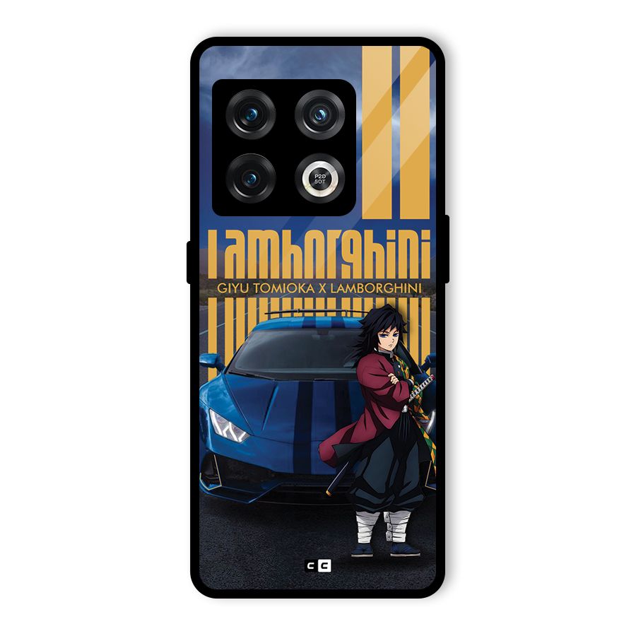 Giyu Tomioka Supercar Glass Back Case for OnePlus 10 Pro 5G