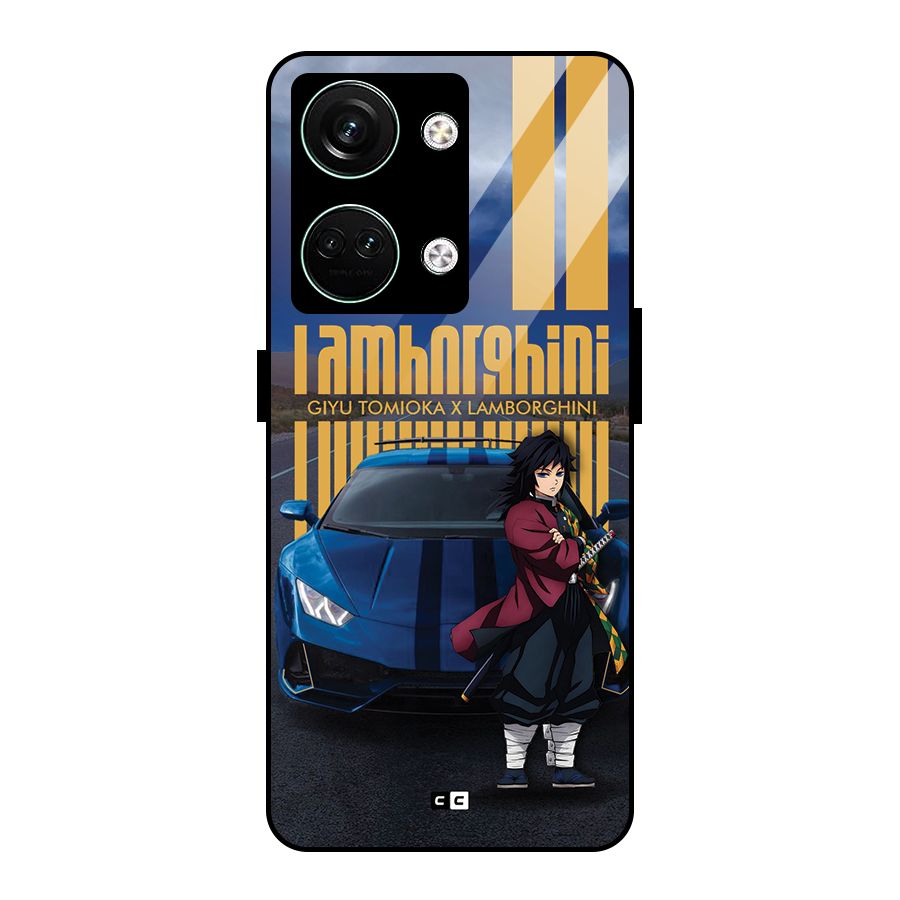 Giyu Tomioka Supercar Glass Back Case for Oneplus Nord 3
