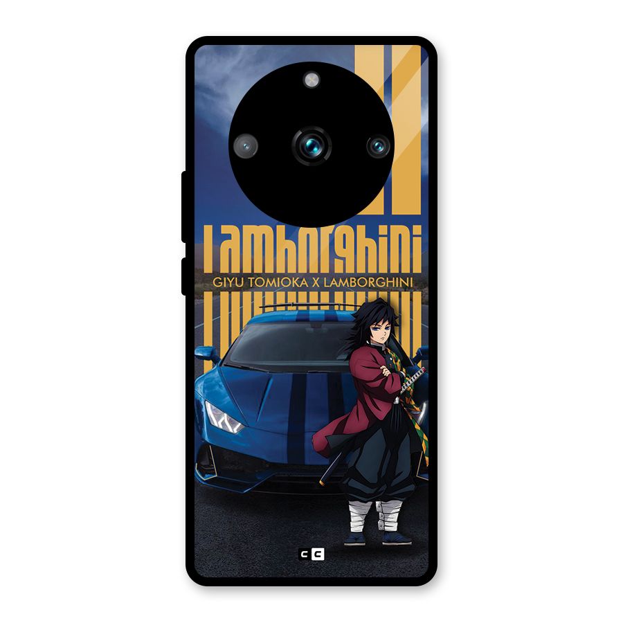 Giyu Tomioka Supercar Glass Back Case for Realme 11 Pro Plus