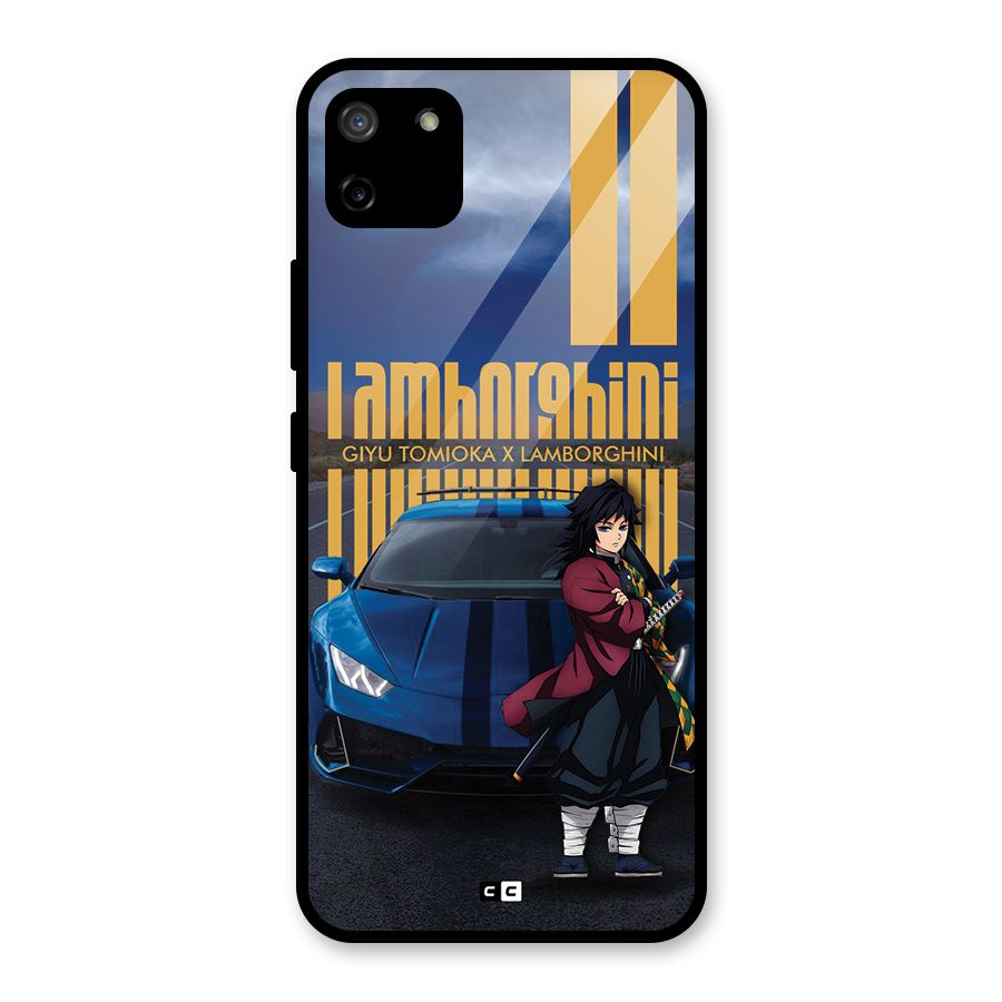Giyu Tomioka Supercar Glass Back Case for Realme C11