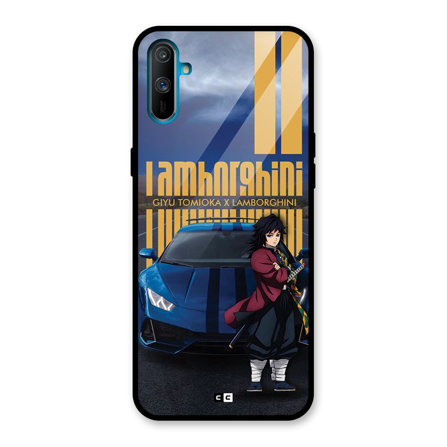 Giyu Tomioka Supercar Glass Back Case for Realme C3