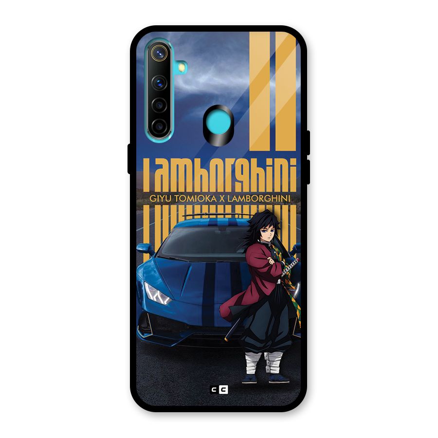Giyu Tomioka Supercar Glass Back Case for Realme Narzo 10