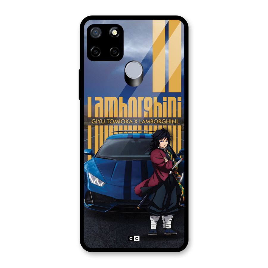 Giyu Tomioka Supercar Glass Back Case for Realme Narzo 20