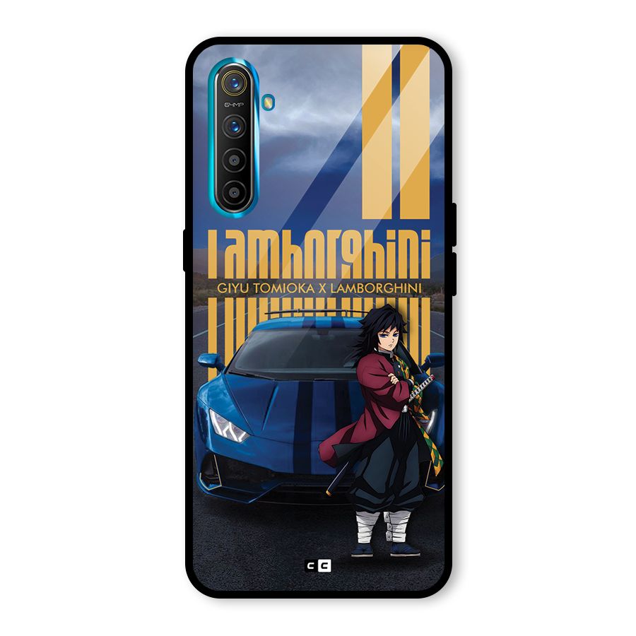 Giyu Tomioka Supercar Glass Back Case for Realme XT