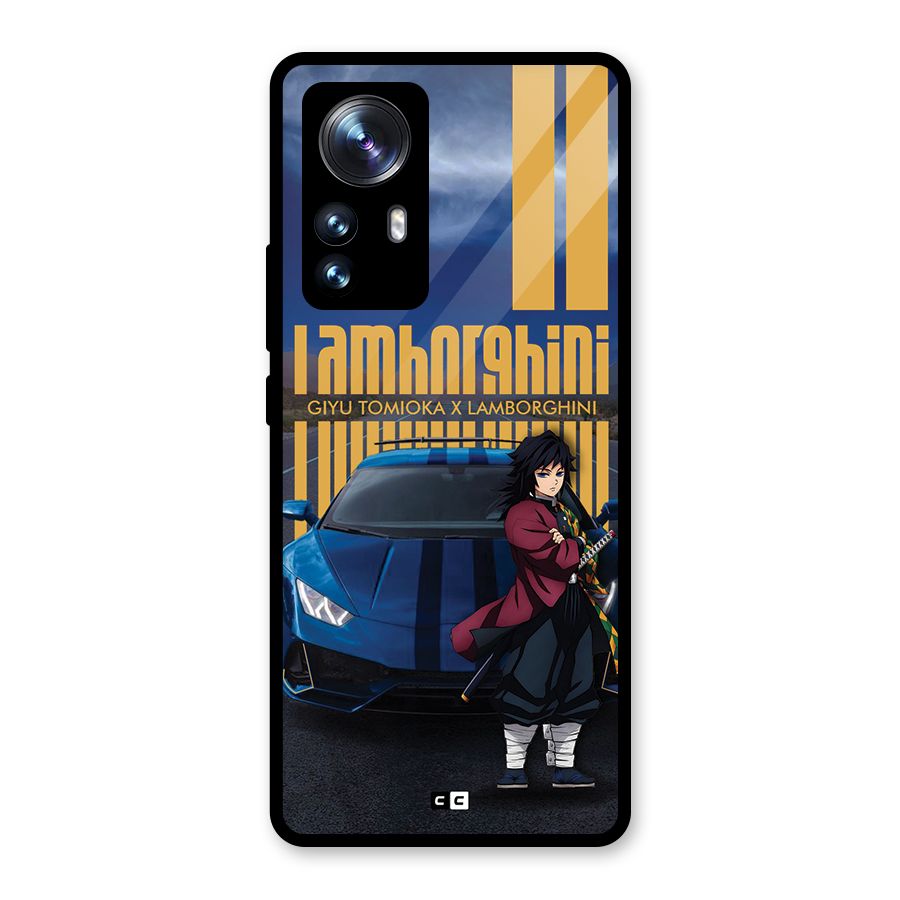 Giyu Tomioka Supercar Glass Back Case for Xiaomi 12 Pro
