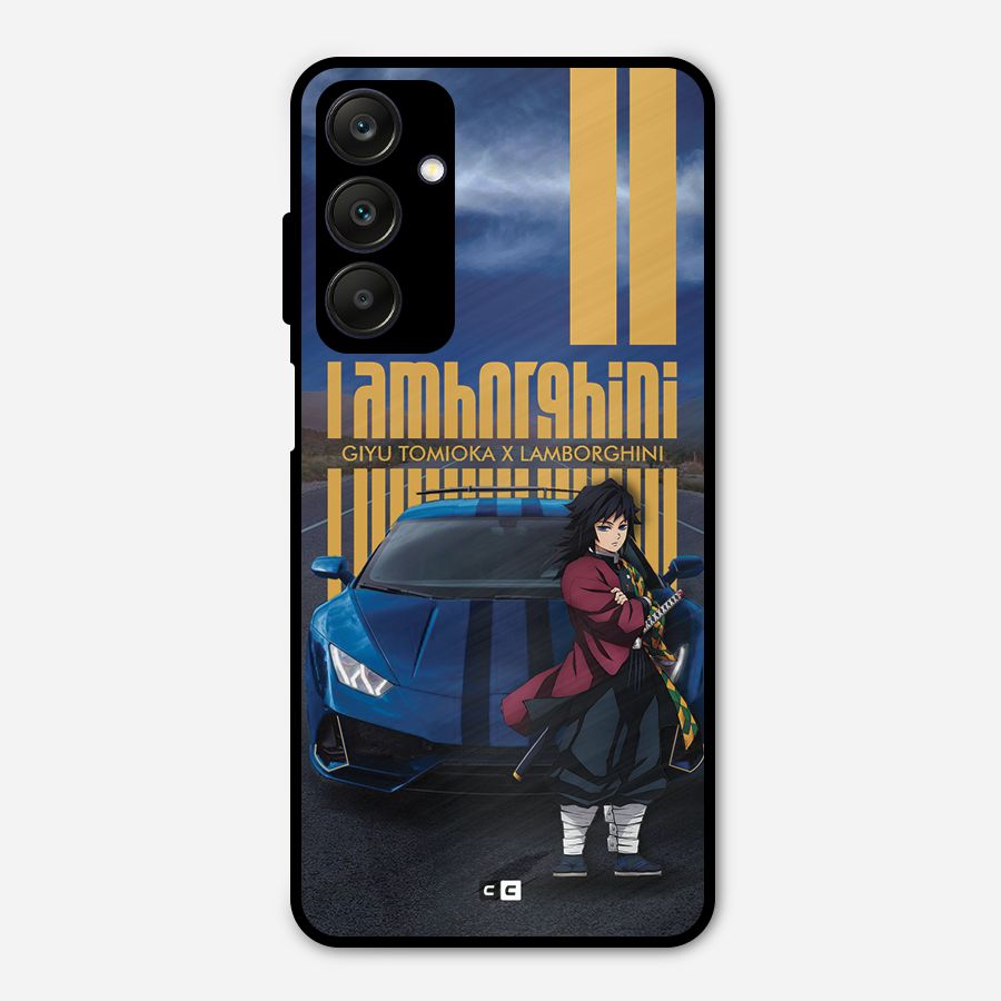 Giyu Tomioka Supercar Metal Back Case for Galaxy A25 5G