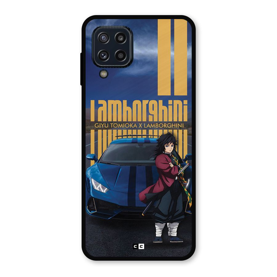 Giyu Tomioka Supercar Metal Back Case for Galaxy M32