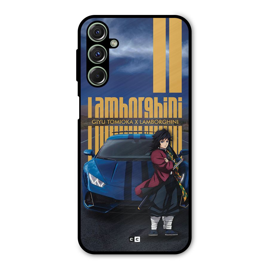 Giyu Tomioka Supercar Metal Back Case for Galaxy M34