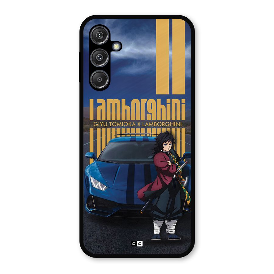 Giyu Tomioka Supercar Metal Back Case for Galaxy M34 5G