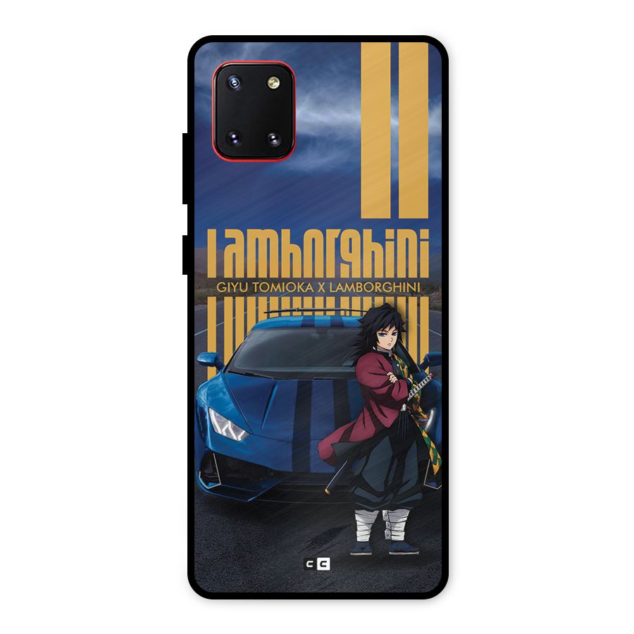 Giyu Tomioka Supercar Metal Back Case for Galaxy Note 10 Lite