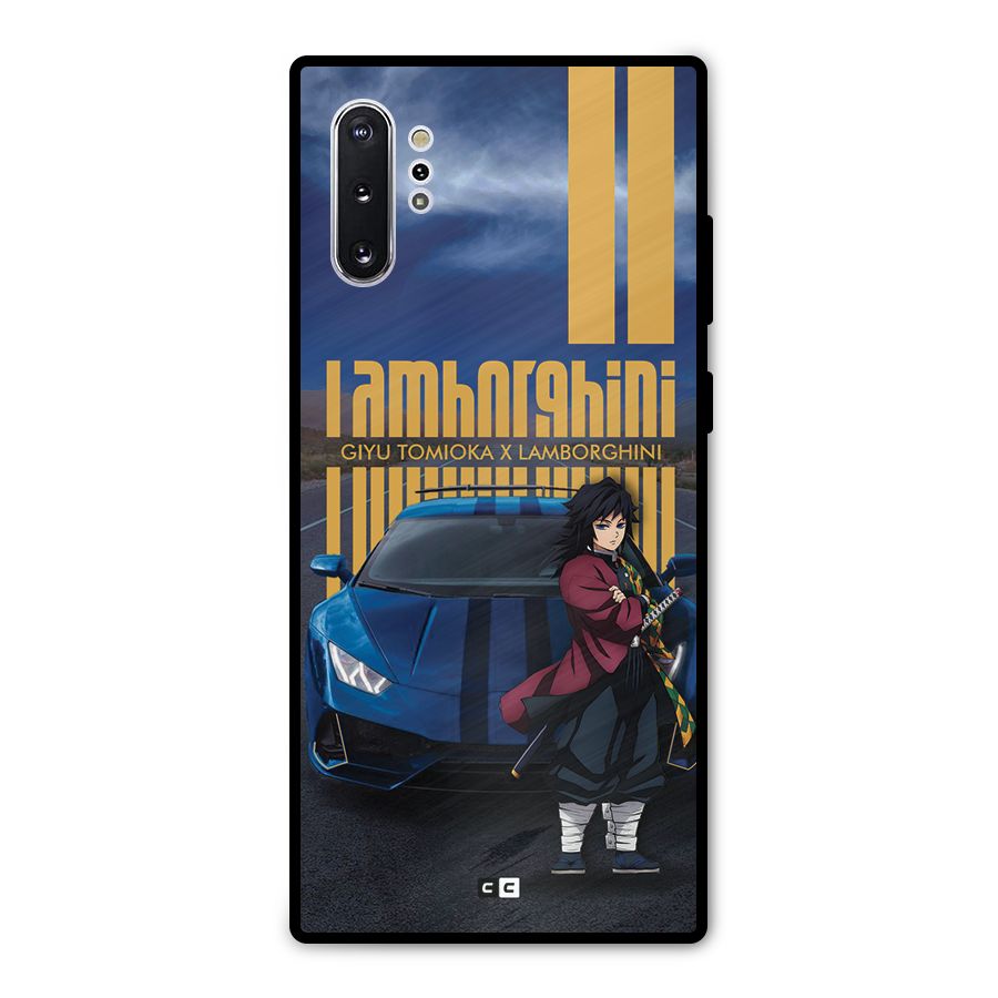 Giyu Tomioka Supercar Metal Back Case for Galaxy Note 10 Plus