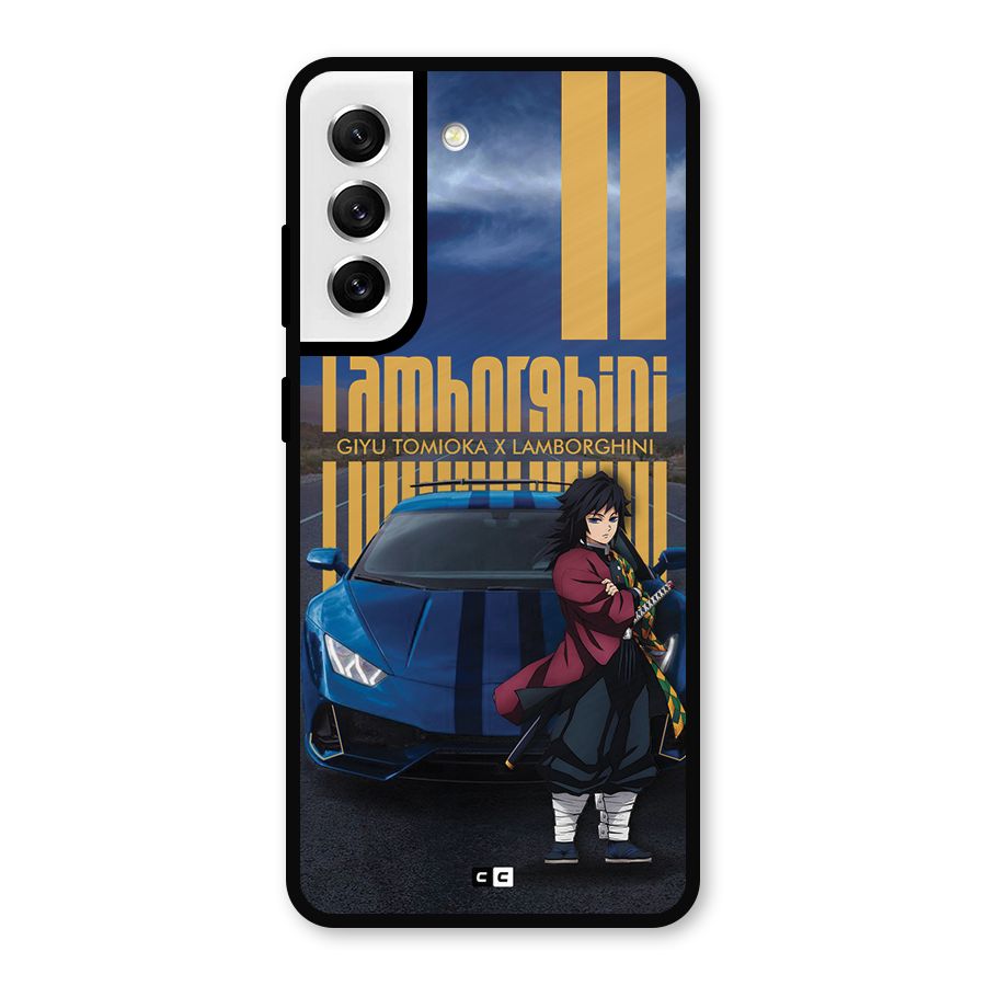 Giyu Tomioka Supercar Metal Back Case for Galaxy S21 FE 5G