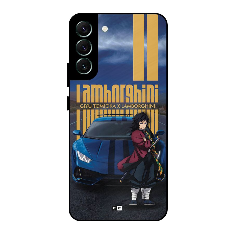 Giyu Tomioka Supercar Metal Back Case for Galaxy S22 Plus 5G