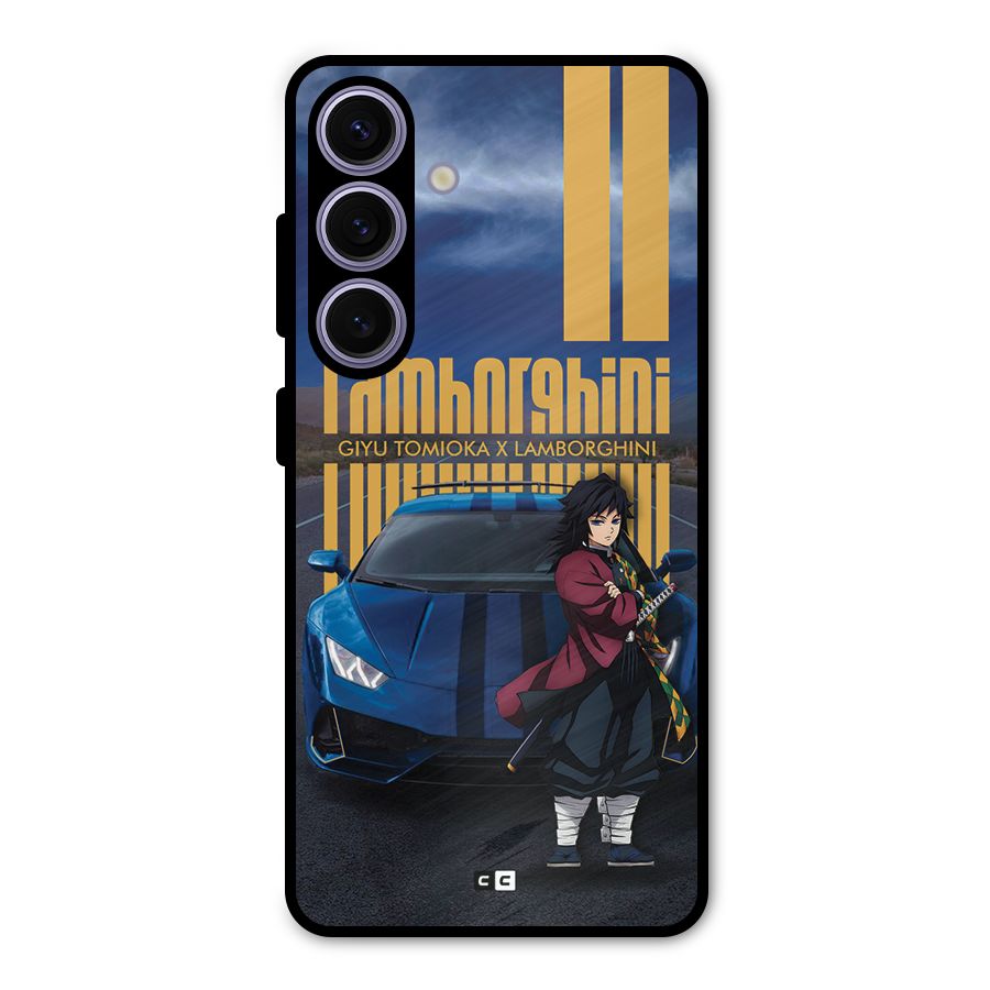Giyu Tomioka Supercar Metal Back Case for Galaxy S24