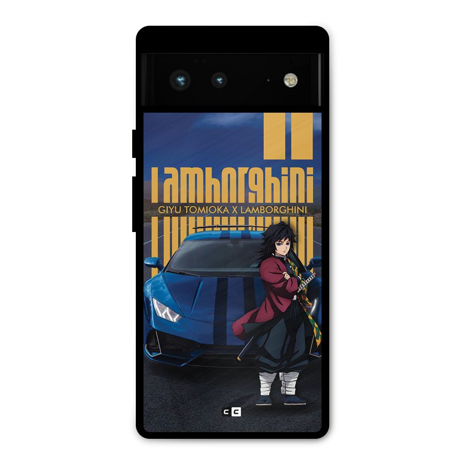 Giyu Tomioka Supercar Metal Back Case for Google Pixel 6