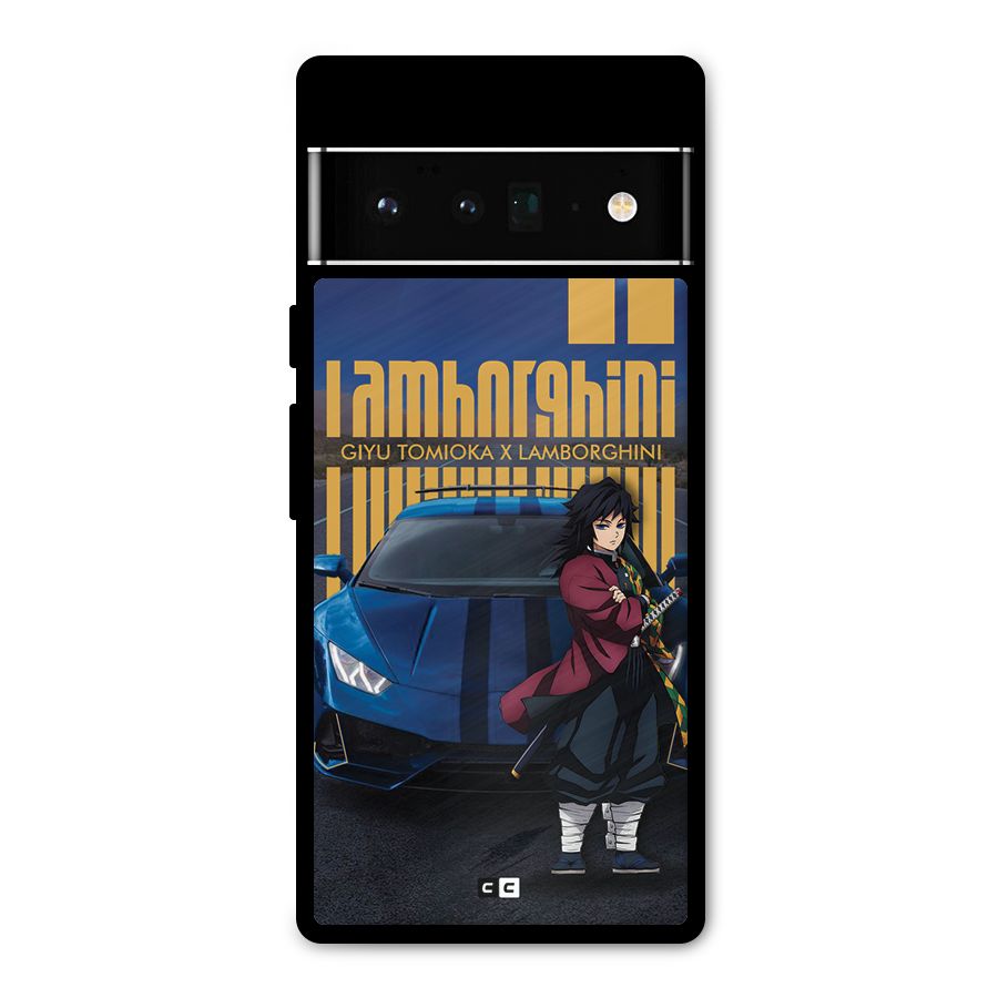 Giyu Tomioka Supercar Metal Back Case for Google Pixel 6 Pro